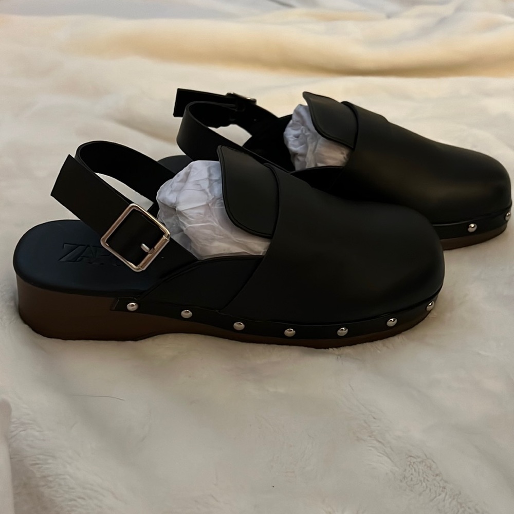 Zara clogs/mules.